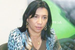Prefeita Magali Moraes, que é acusada de fraudar concusro público em General Carneiro