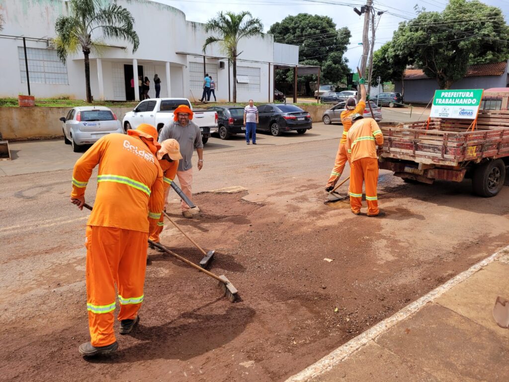 Prefeitura de Palestina de Goiás finaliza